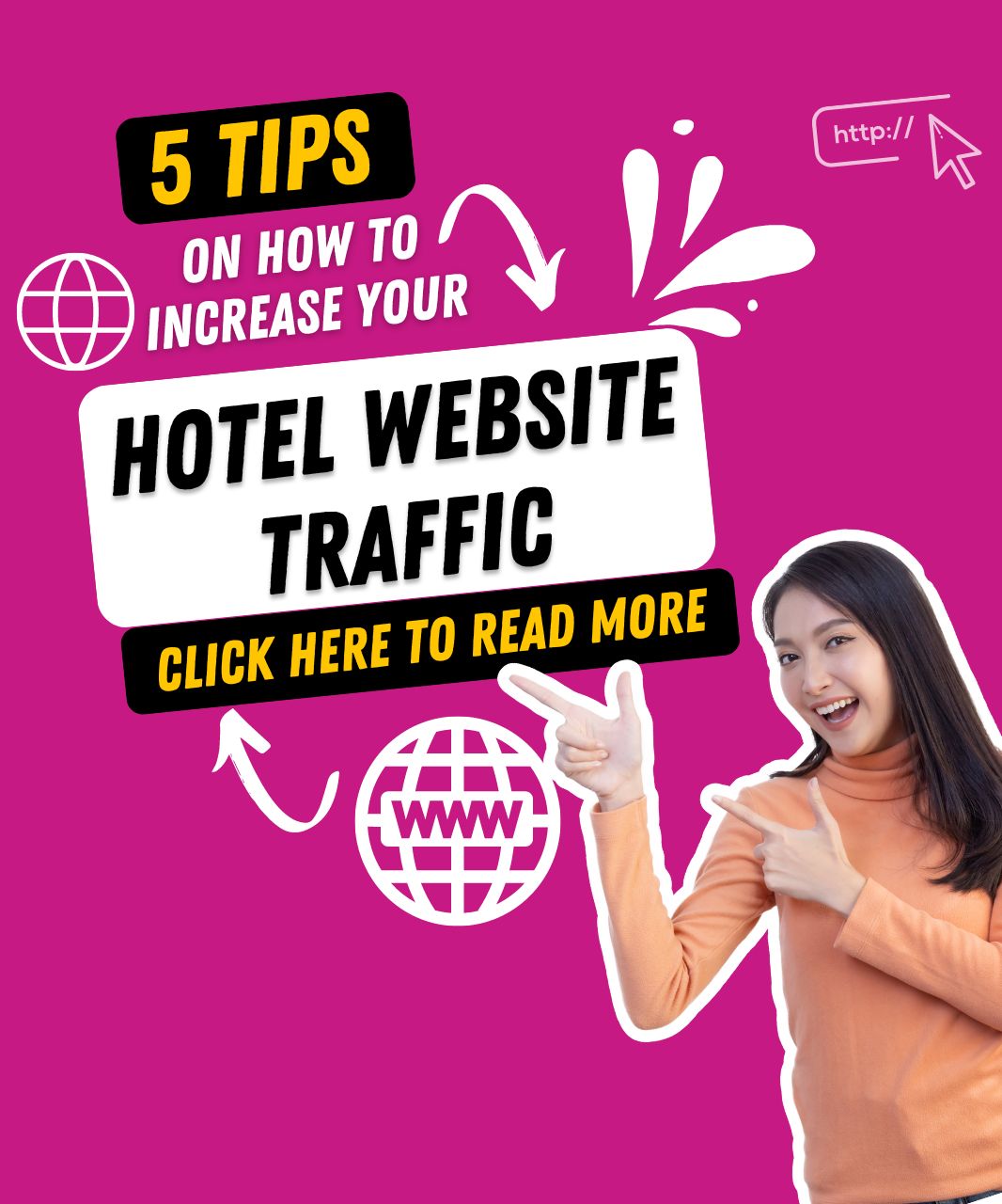 5 Tips on How To Increase Your Hotel Website Traffic